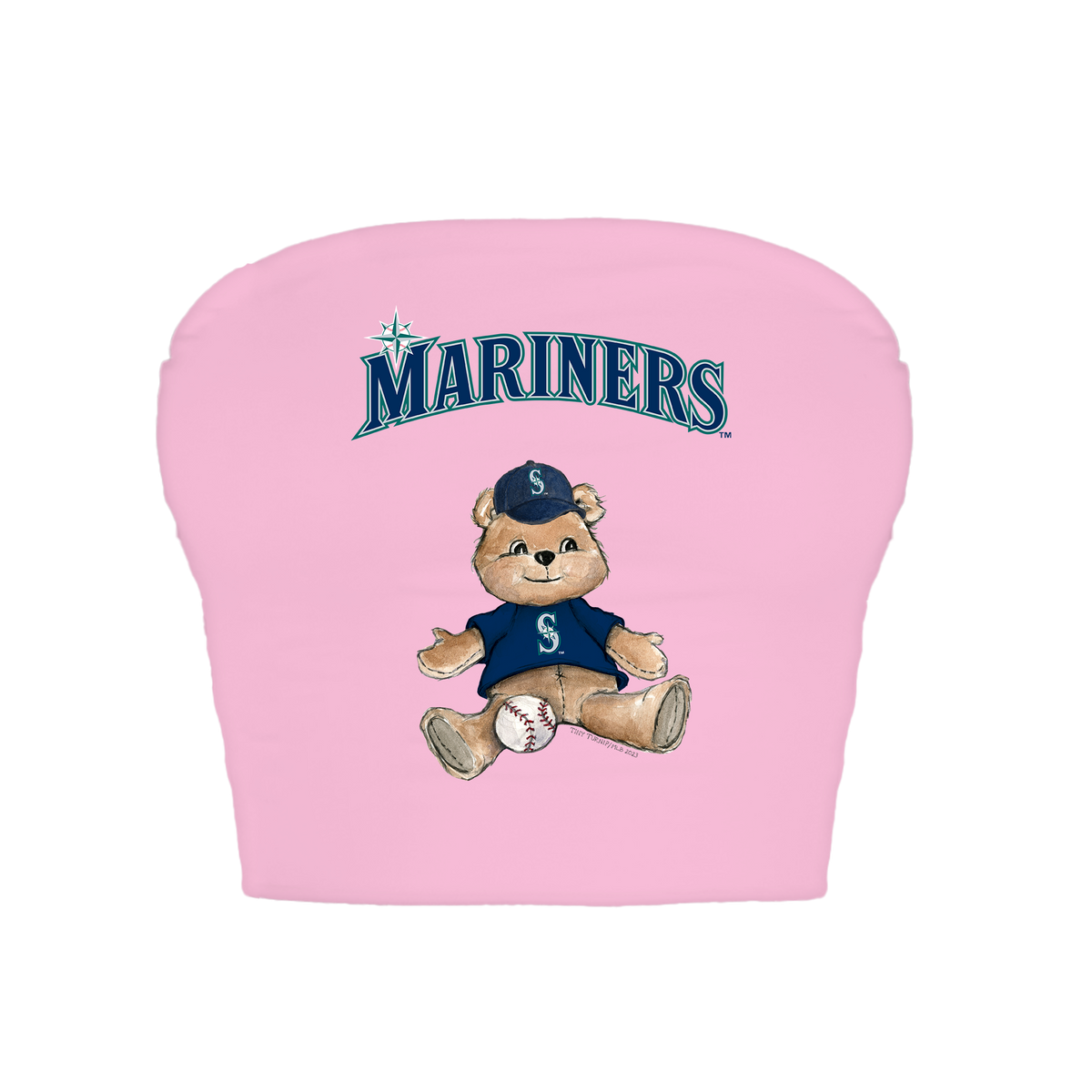 Seattle Mariners Teddy Crop Tube Top