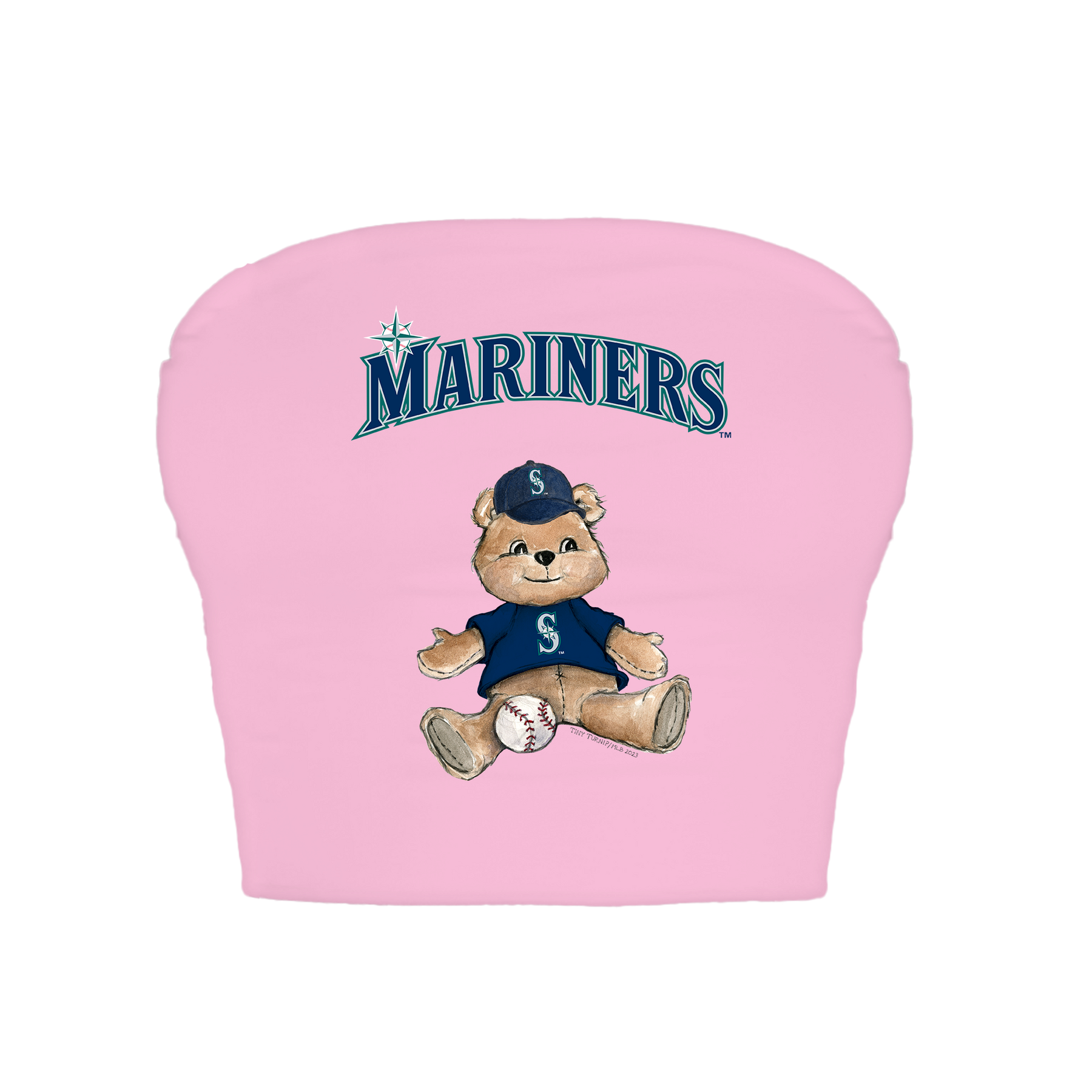 Seattle Mariners Teddy Crop Tube Top