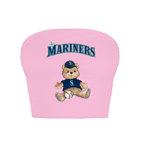 Seattle Mariners Teddy Crop Tube Top