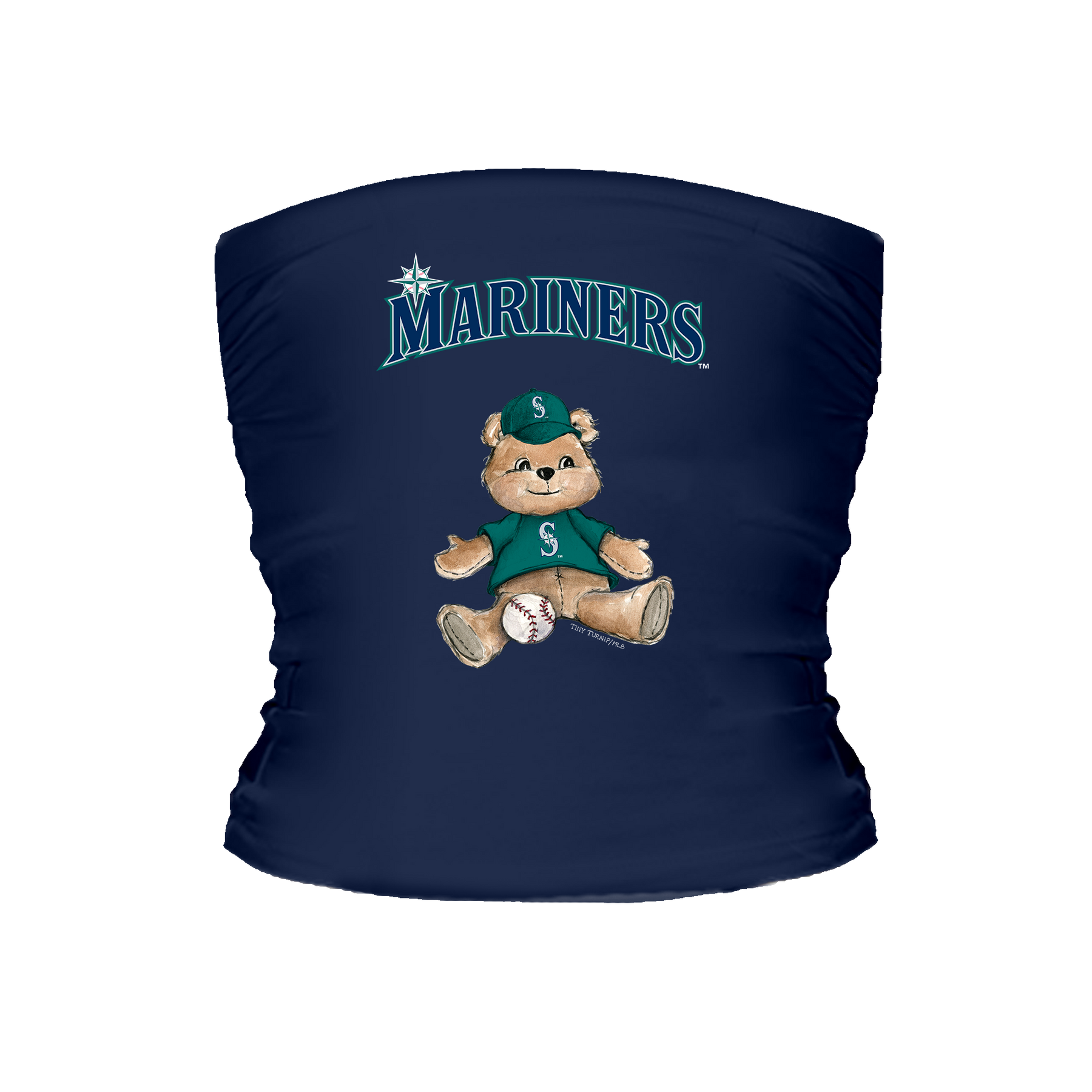 Seattle Mariners Teddy Tube Top - Tiny Turnip