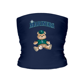 Seattle Mariners Teddy Tube Top - Tiny Turnip