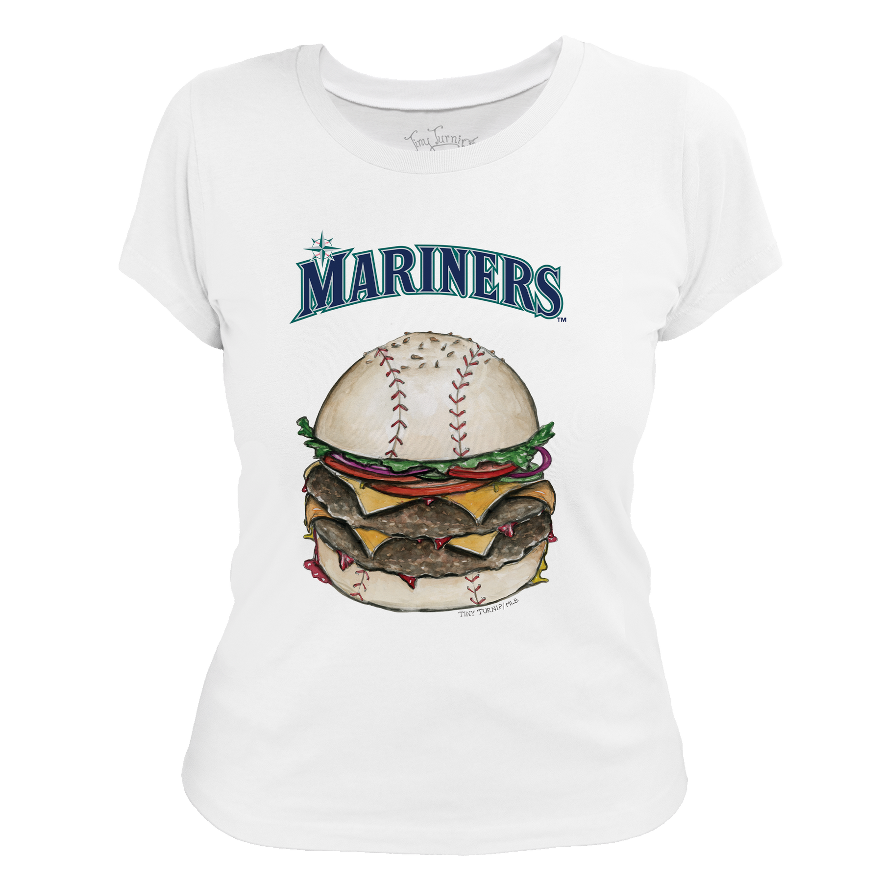 Seattle Mariners Burger Tee Shirt