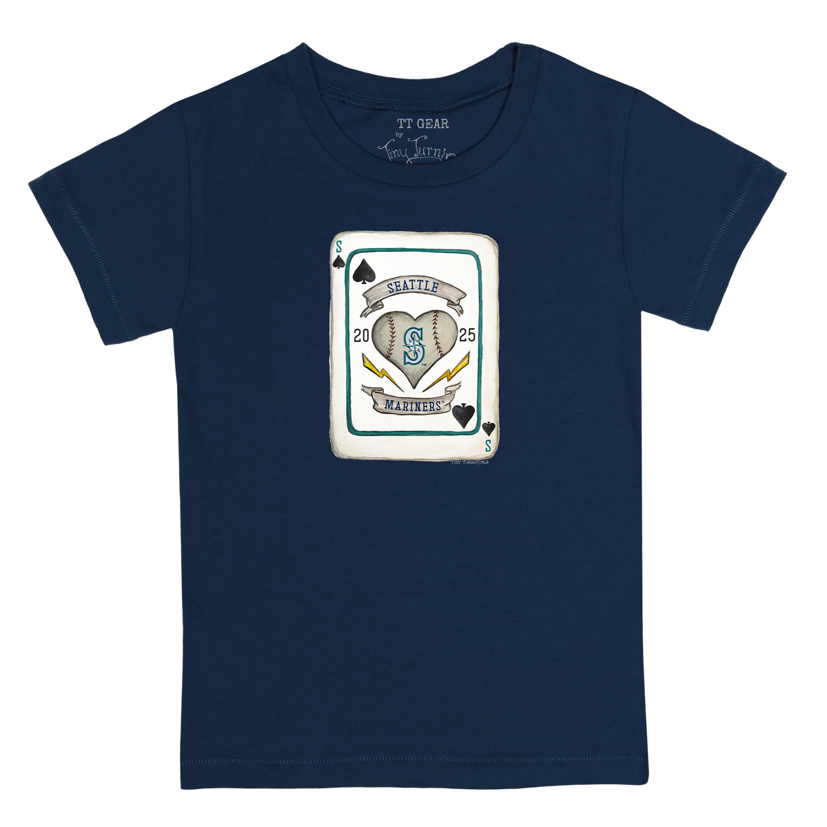 Seattle Mariners Card Kid's Tee Shirt