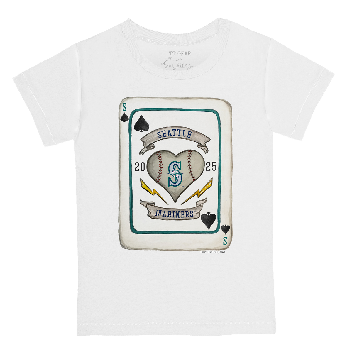 Seattle Mariners Card Kid's Tee Shirt