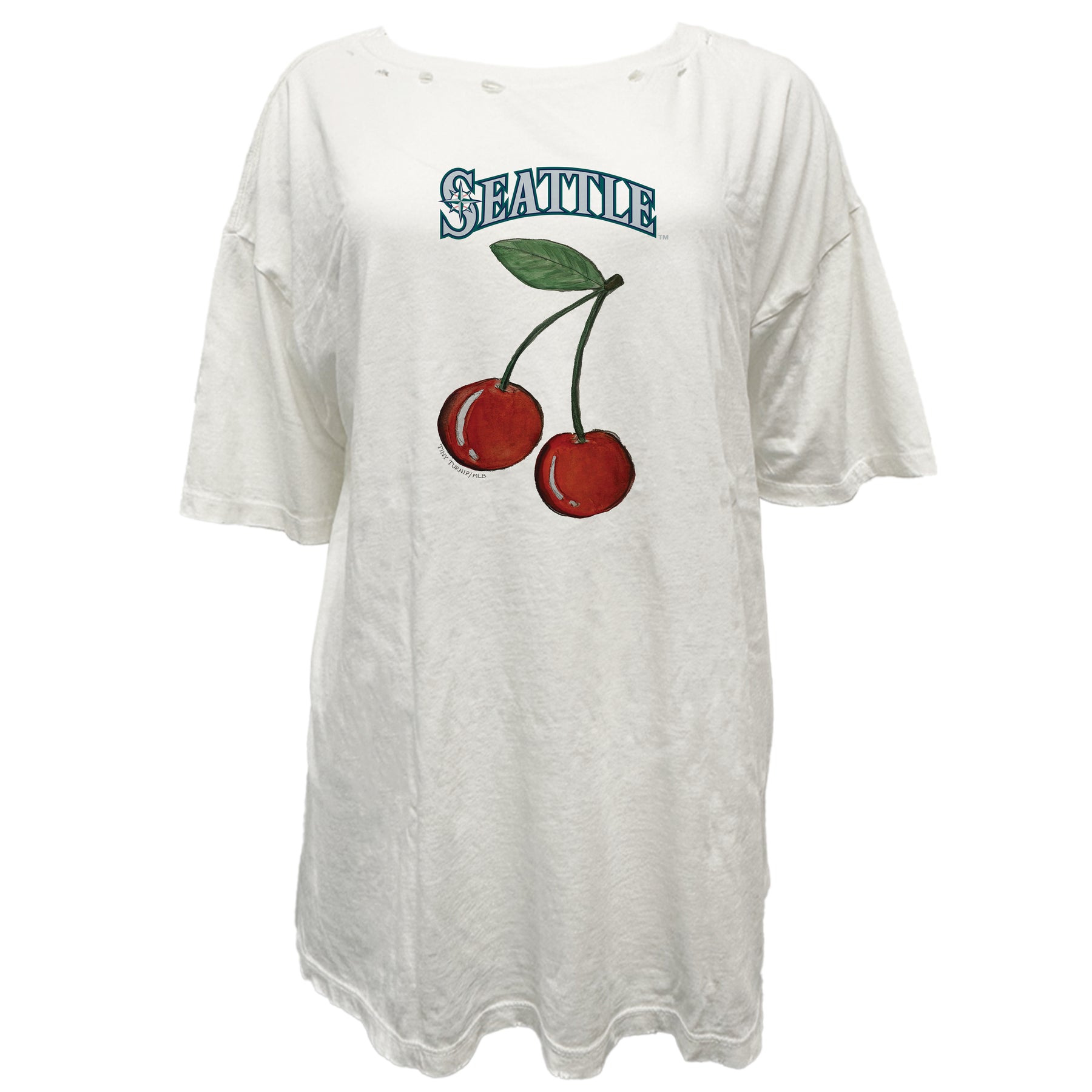 Seattle Mariners Cherries Vintage Tee