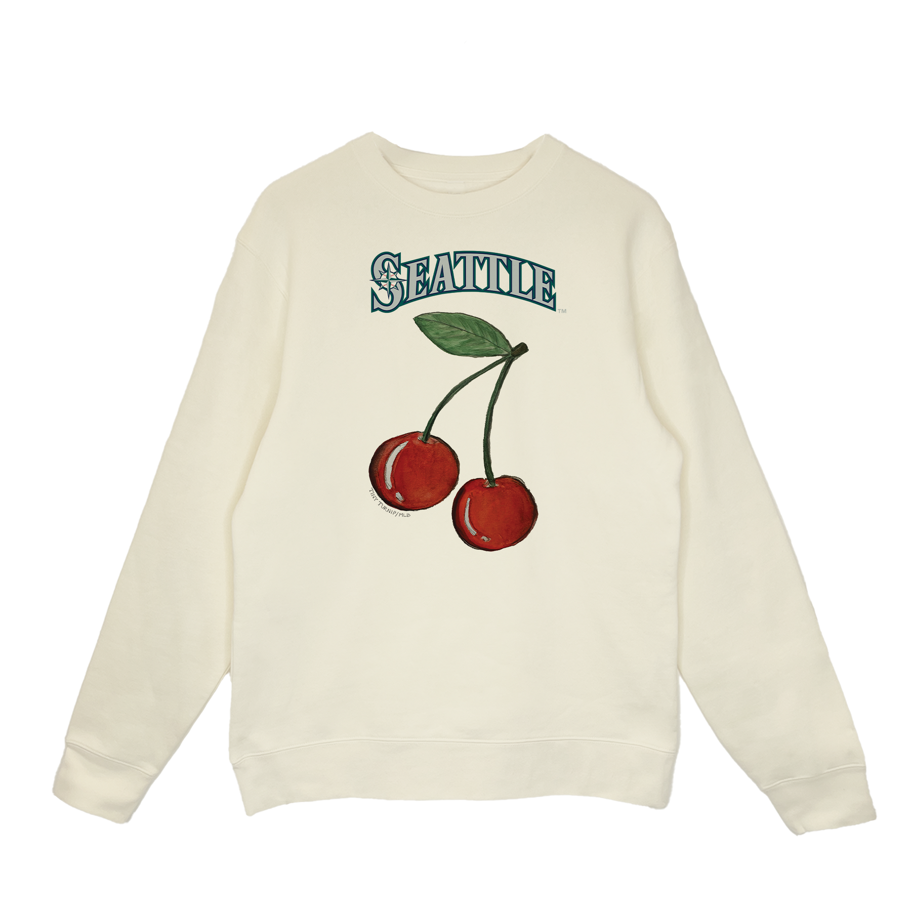 Seattle Mariners Cherry Crewneck Sweatshirt