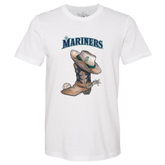 Seattle Mariners Cowboy Boot Unisex Tee Shirt