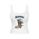 Seattle Mariners Cowboy Boot Emmy Tank