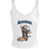 Seattle Mariners Cowboy Boot Lace Tank