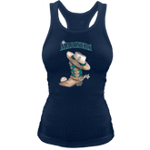 Seattle Mariners Cowboy Boot Racerback Tank - Tiny Turnip