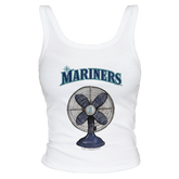 Seattle Mariners Fan Crop Tank - Tiny Turnip