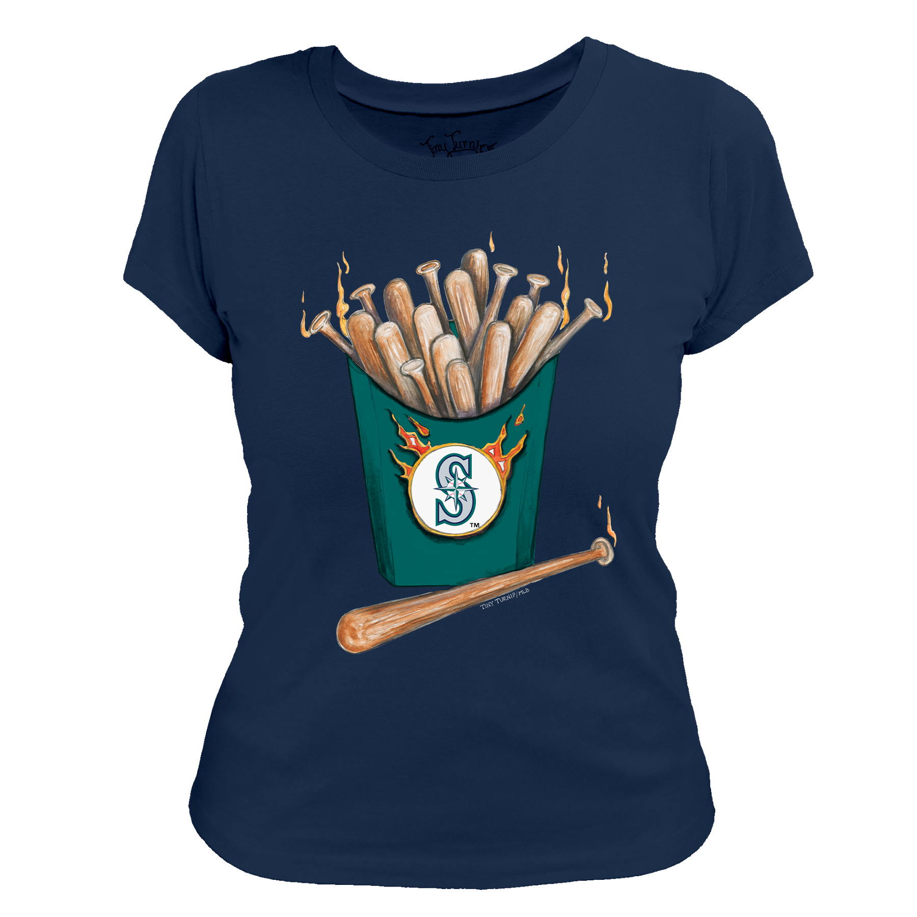 Seattle Mariners Hot Bats Tee Shirt