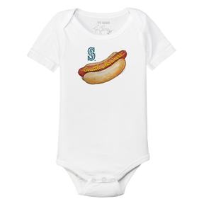Seattle Mariners Hot Dog Short Sleeve Snapper