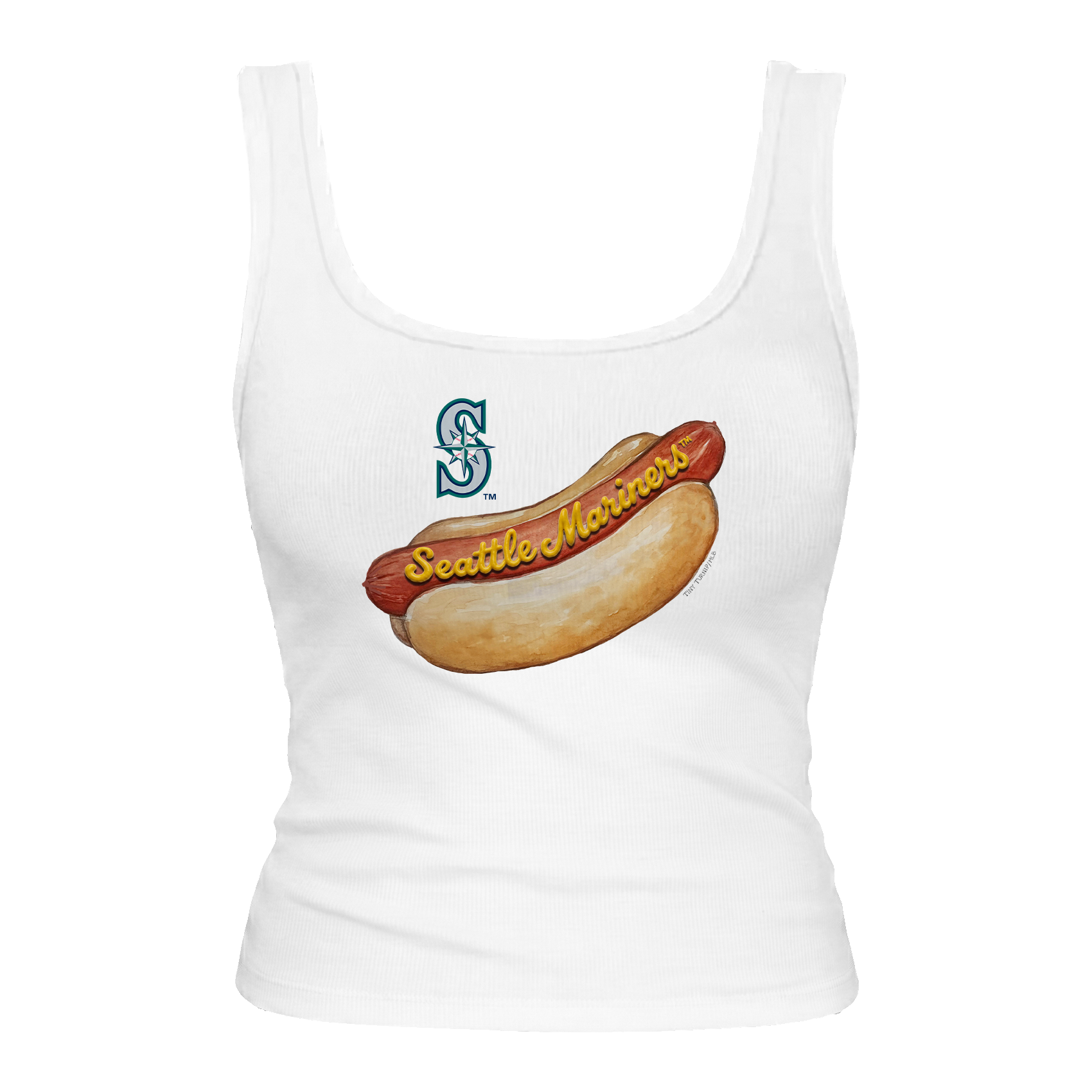 Seattle Mariners Hot Dog Emmy Tank