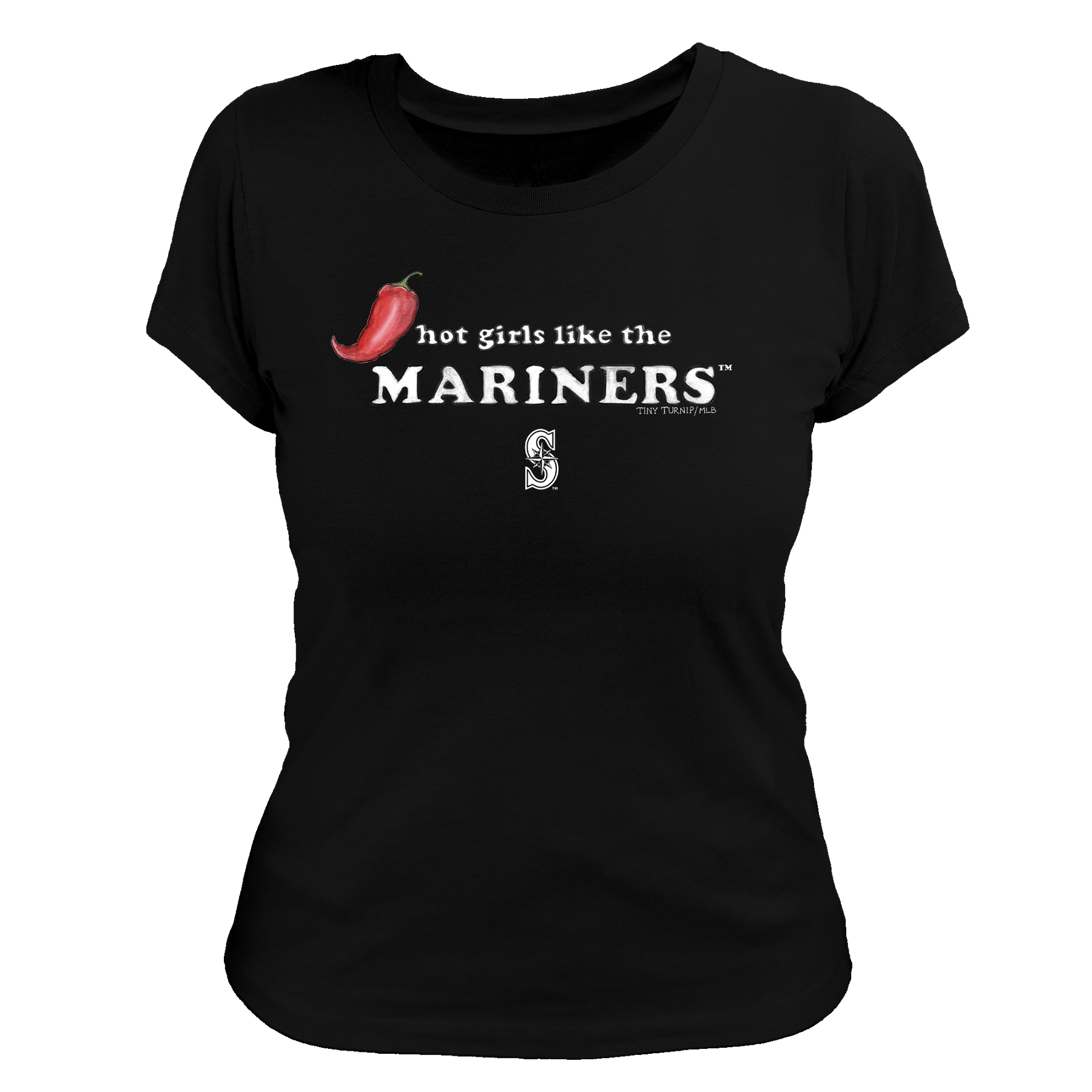Seattle Mariners Hot Girls Women's Tee Shirt