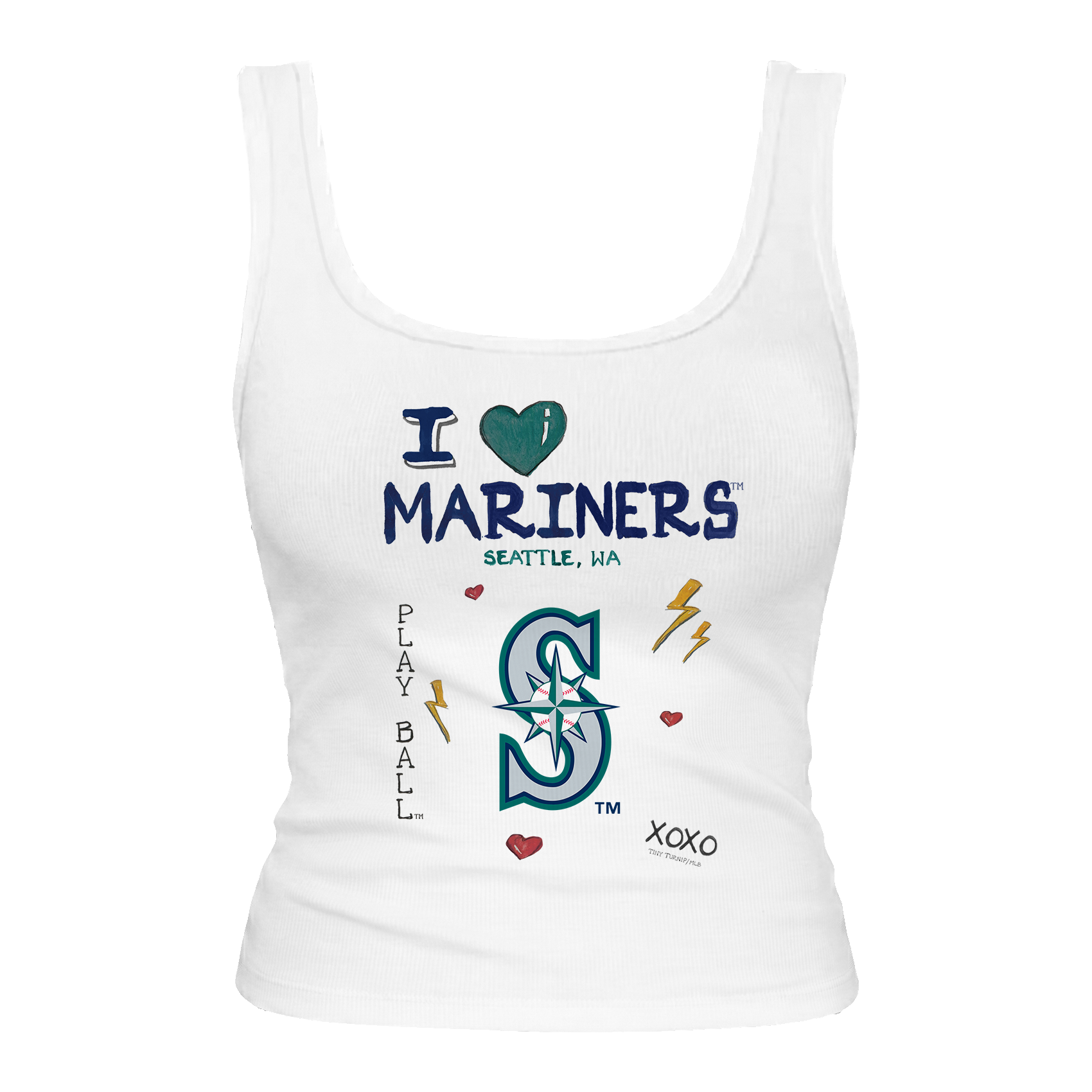 Seattle Mariners I Heart Mariners Emmy Tank