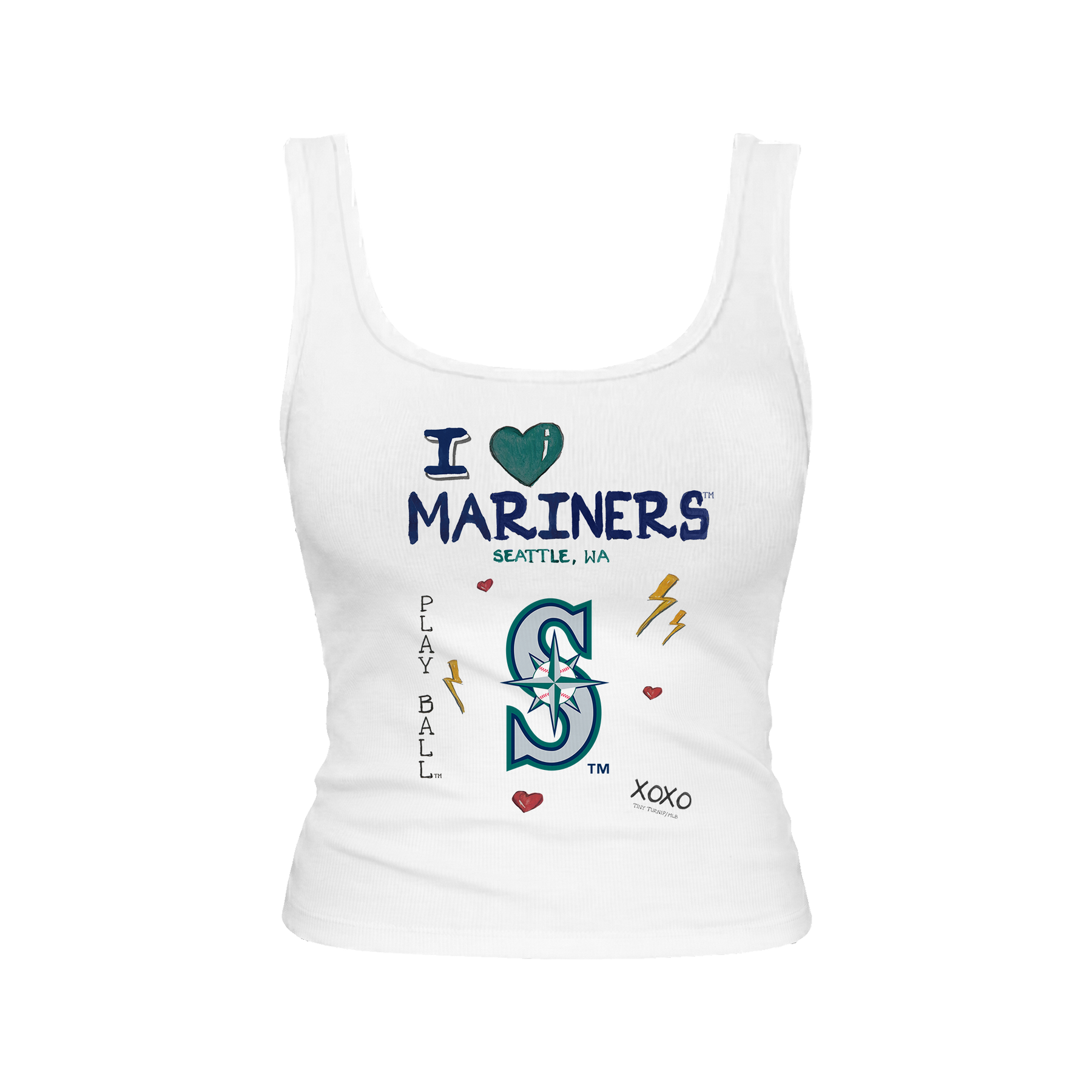 Seattle Mariners I Heart Mariners Emmy Tank
