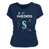 I Heart Mariners Women's Tee Shirt - Tiny Turnip