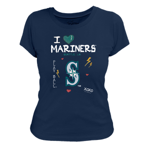 I Heart Mariners Women's Tee Shirt - Tiny Turnip