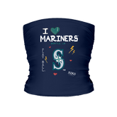 I Heart Mariners Tube Top - Tiny Turnip
