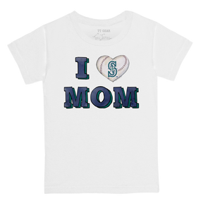 Seattle Mariners I Love Mom Tee Shirt