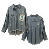 Seattle Mariners Lace Olivia Jacket - Tiny Turnip