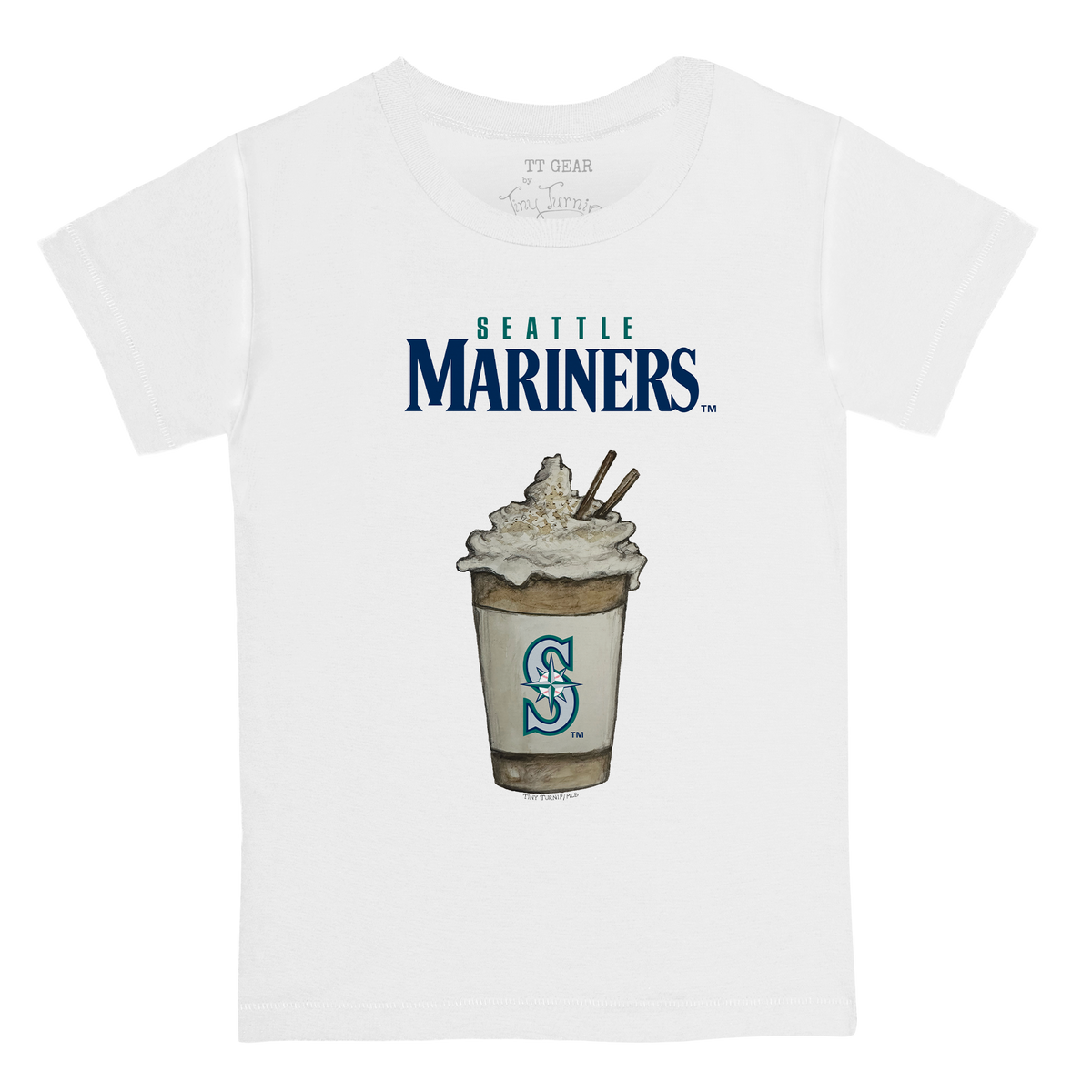 Seattle Mariners Latte Kid's Tee Shirt