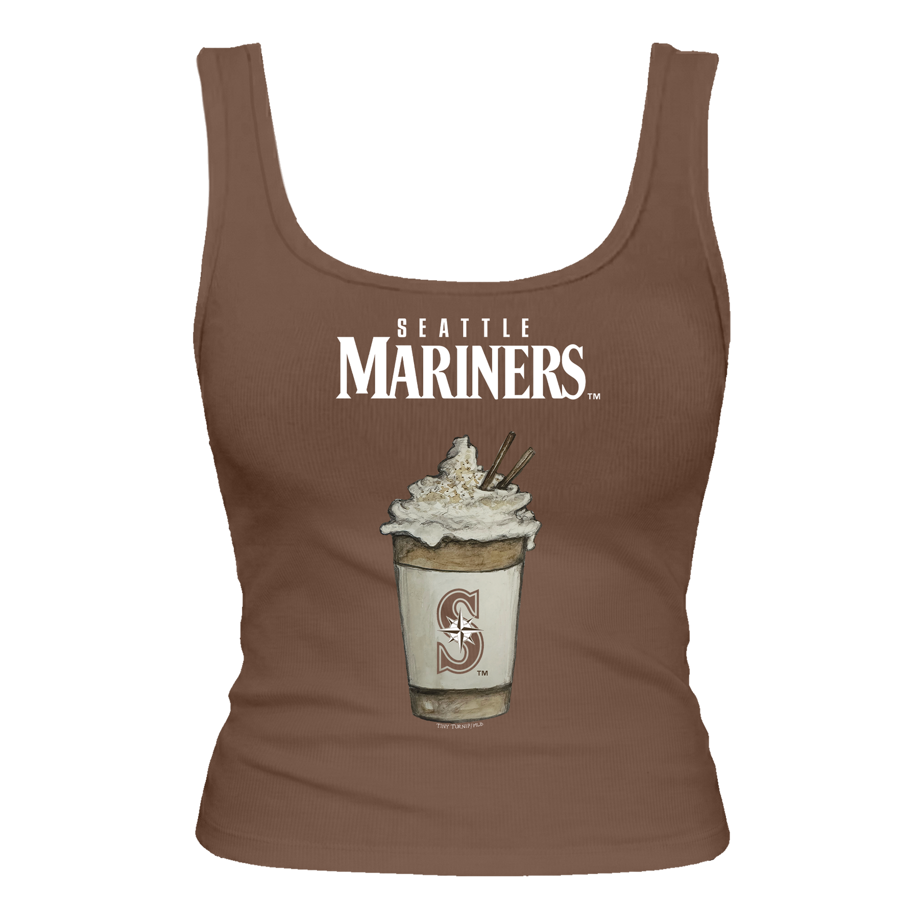 Seattle Mariners Latte Emmy Tank