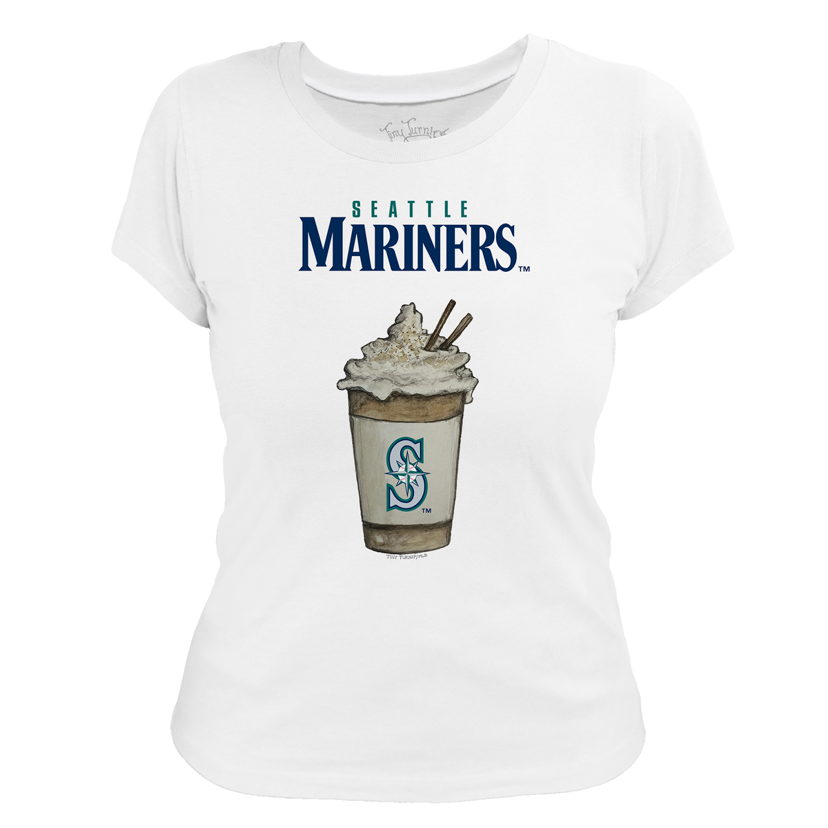 Seattle Mariners Latte Women's Tee Shirt