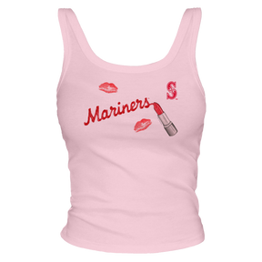 Seattle Mariners Lipstick OG Ribbed Tank - Tiny Turnip