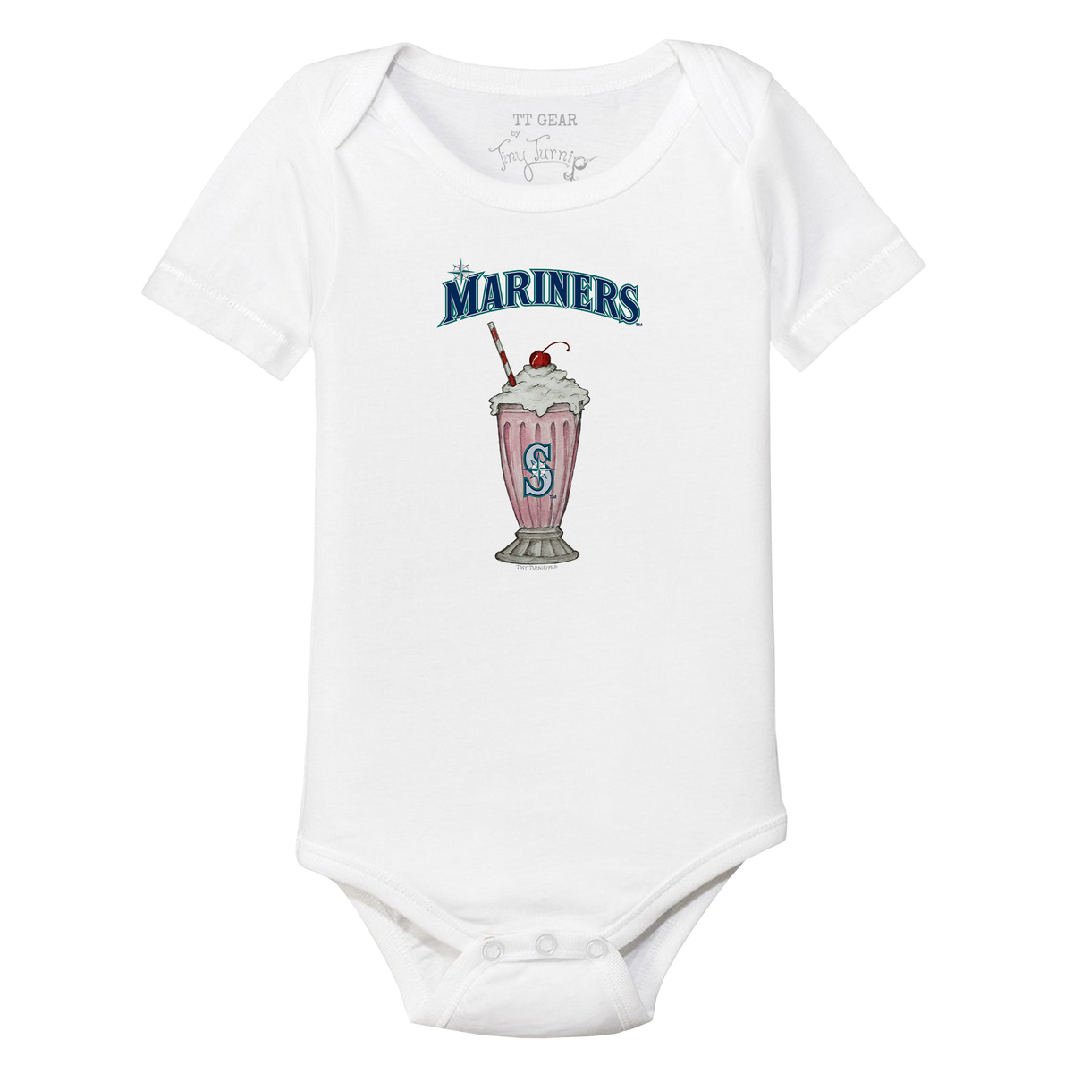 Seattle Mariners Milkshake Short Sleeve Snapper