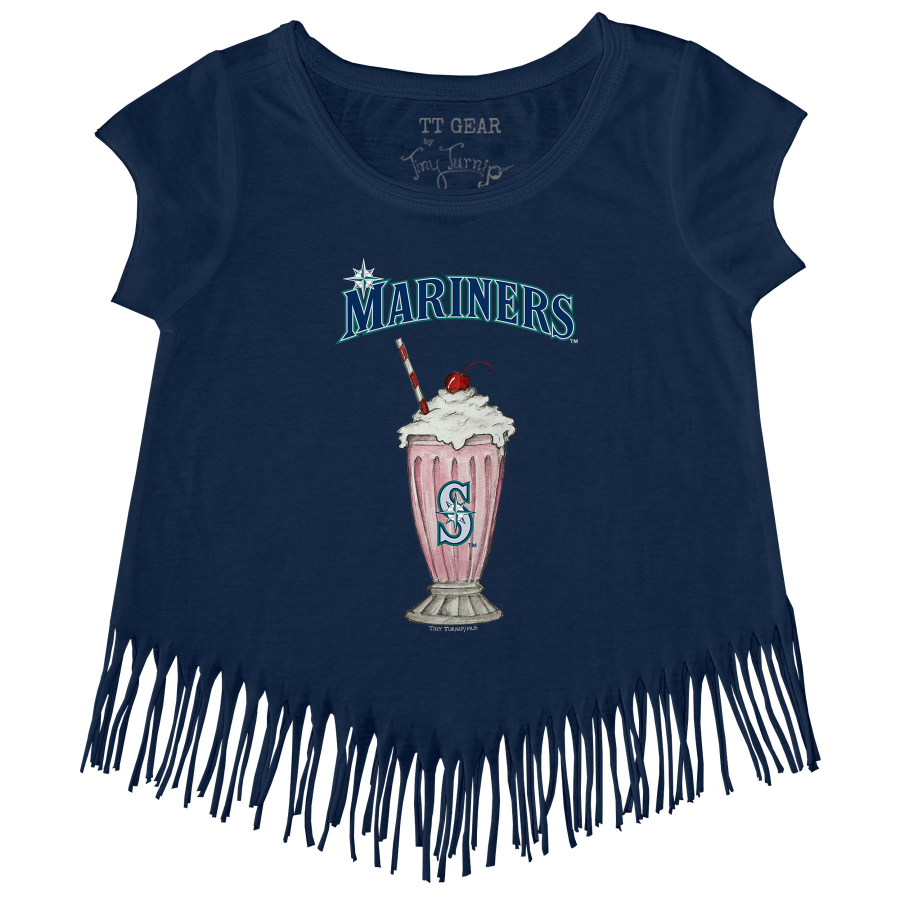 Seattle Mariners Milkshake Fringe Tee