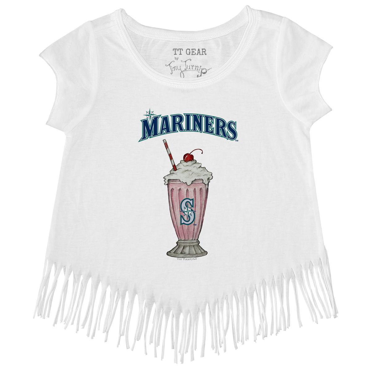 Seattle Mariners Milkshake Fringe Tee