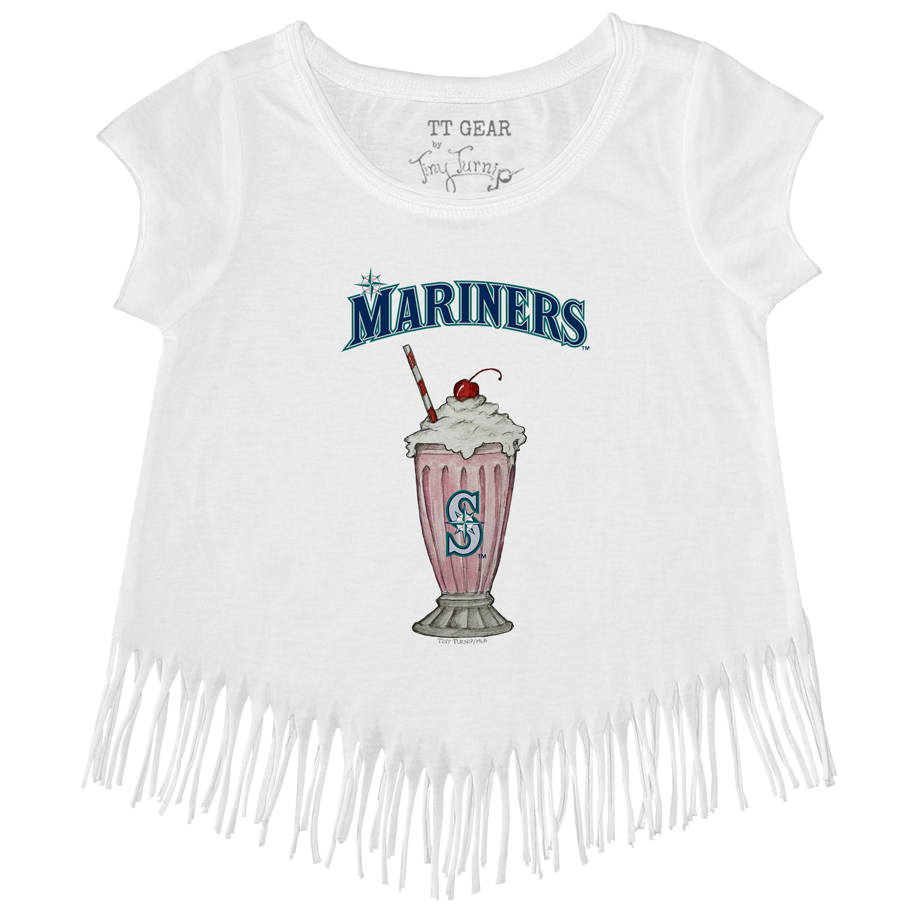 Seattle Mariners Milkshake Fringe Tee