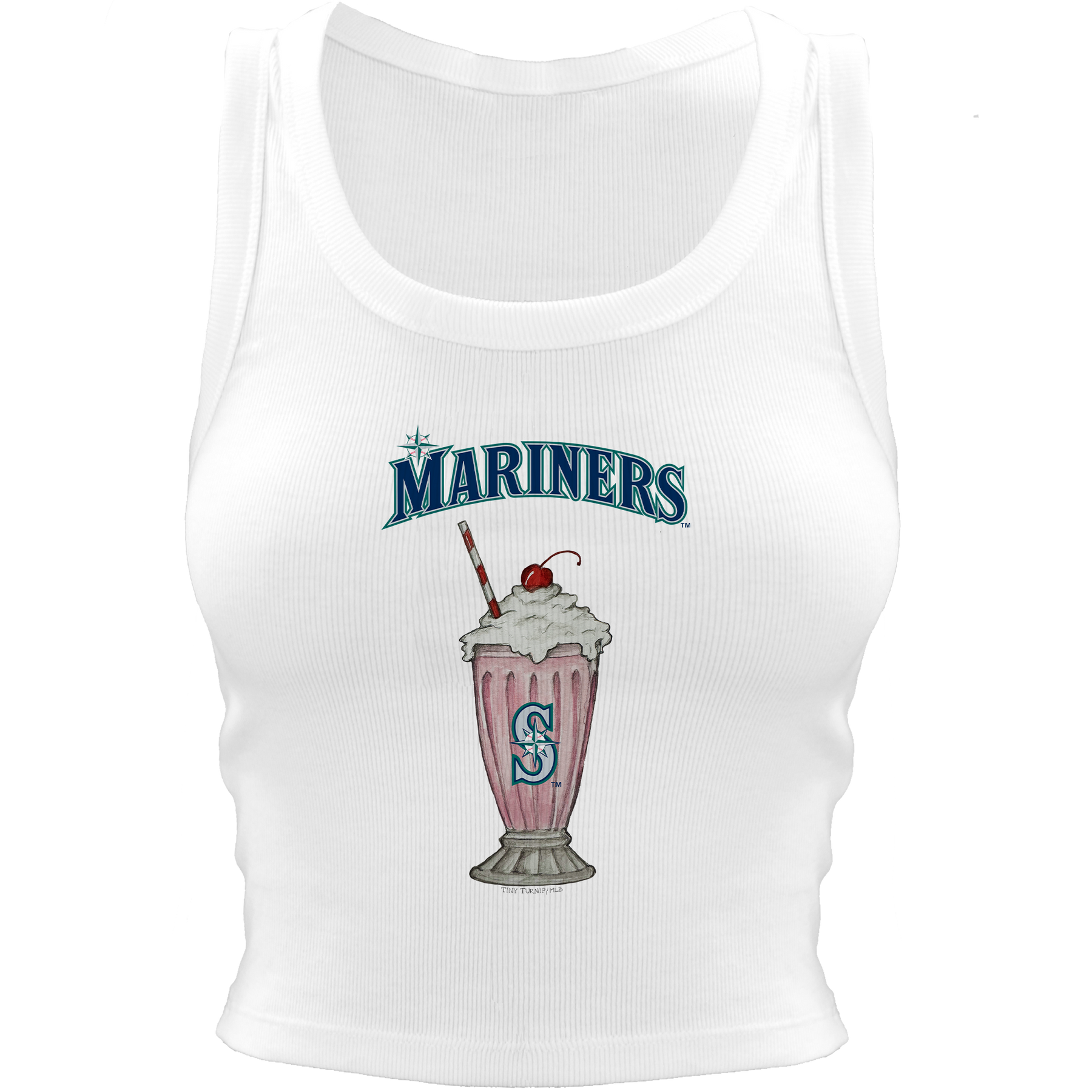 Seattle Mariners Milkshake Crop Tank