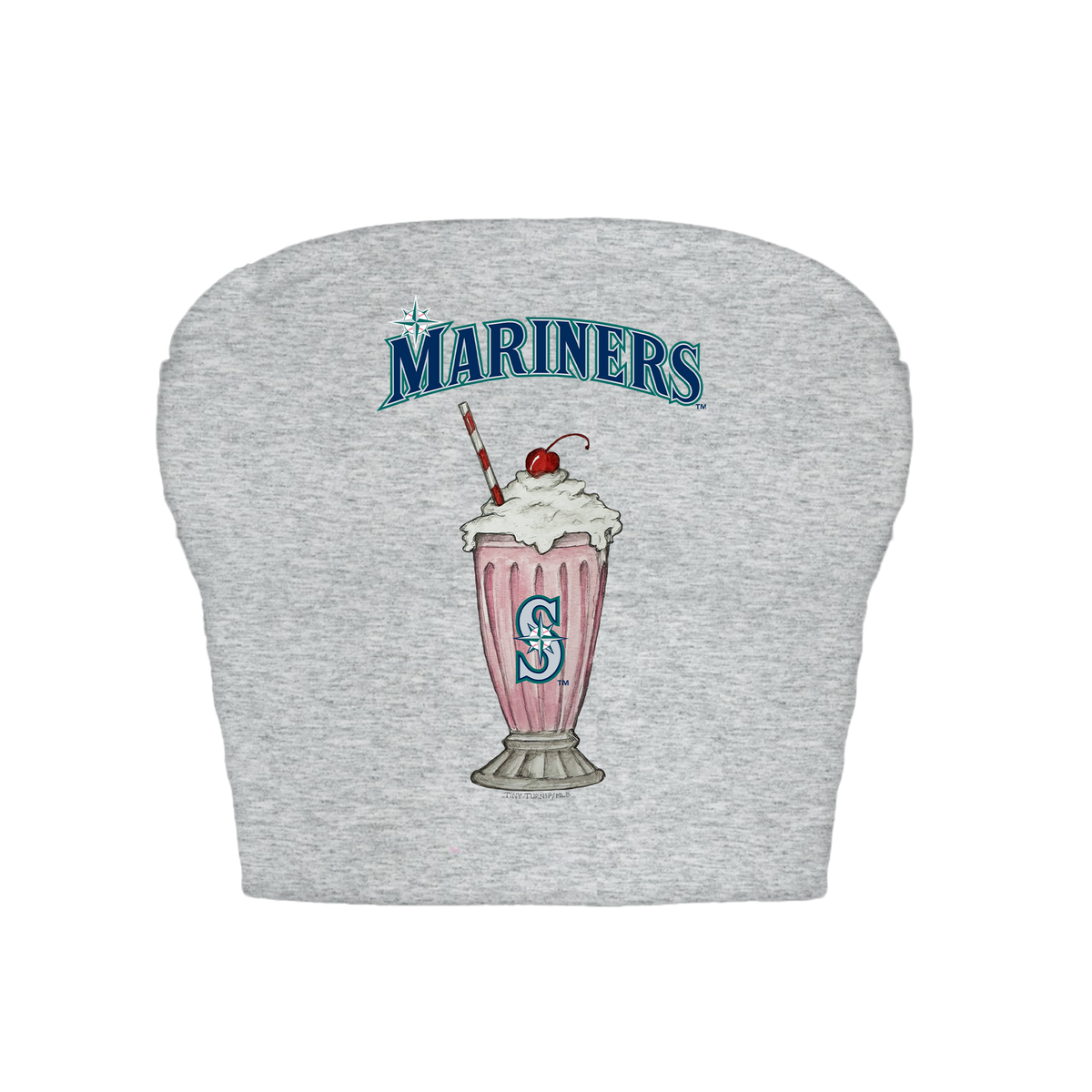 Seattle Mariners Milkshake Crop Tube Top