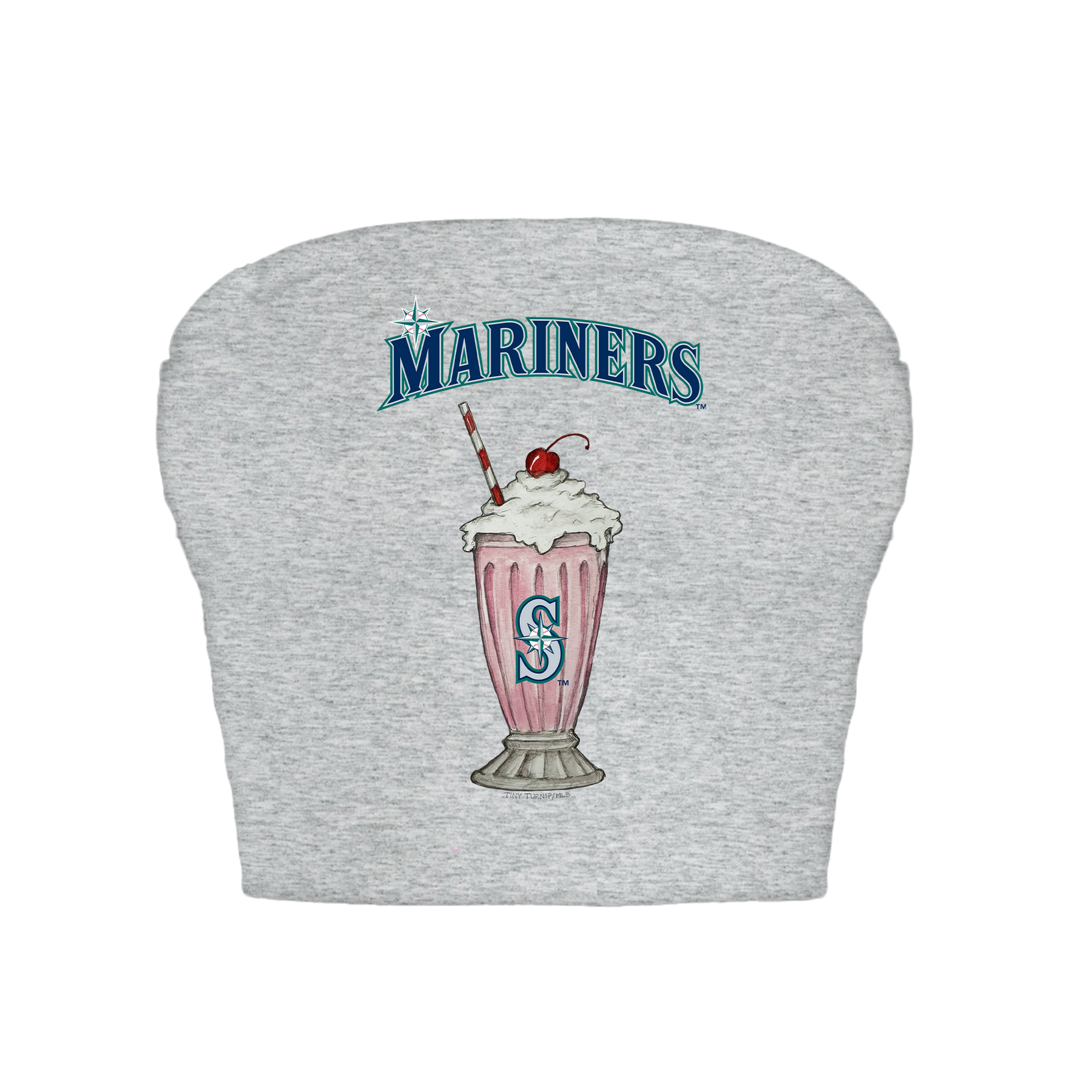 Seattle Mariners Milkshake Crop Tube Top