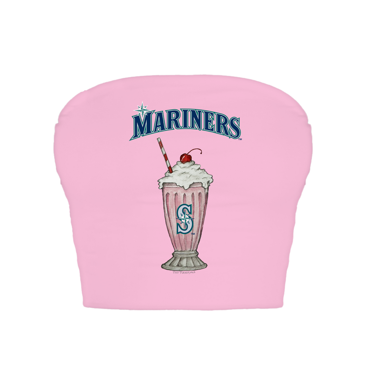 Seattle Mariners Milkshake Crop Tube Top
