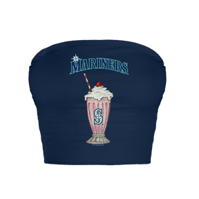 Seattle Mariners Milkshake Crop Tube Top