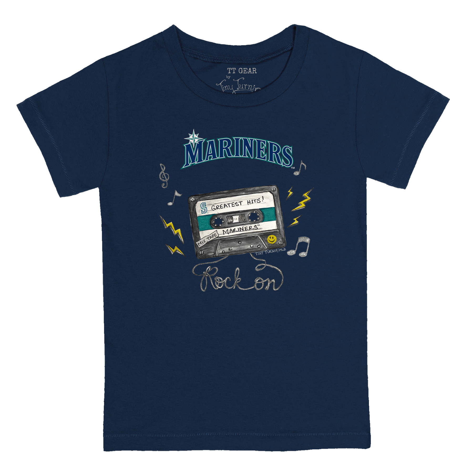Seattle Mariners Mixtape Kid's Tee Shirt
