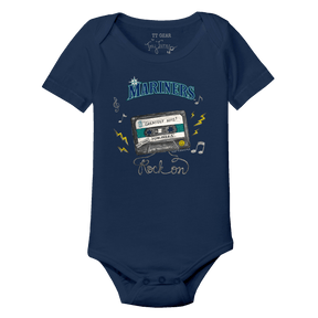 Seattle Mariners Mixtape Short Sleeve Snapper