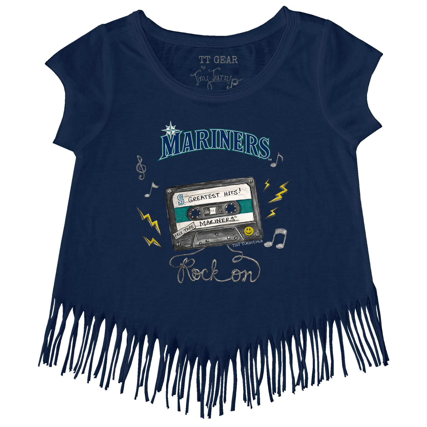Seattle Mariners Mixtape Fringe Tee