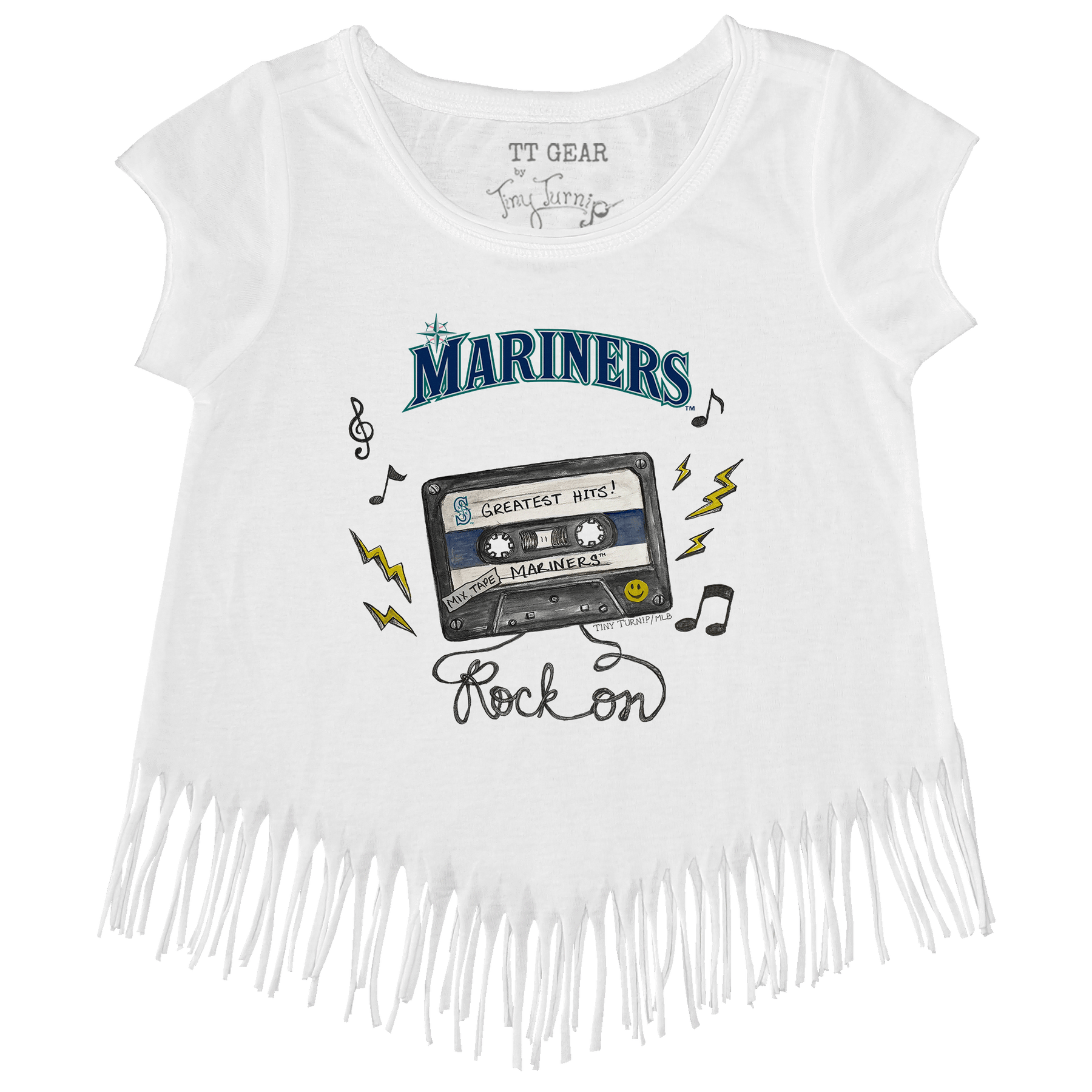 Seattle Mariners Mixtape Fringe Tee