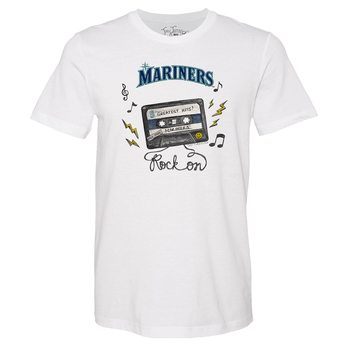 Seattle Mariners Mixtape Unisex Tee Shirt