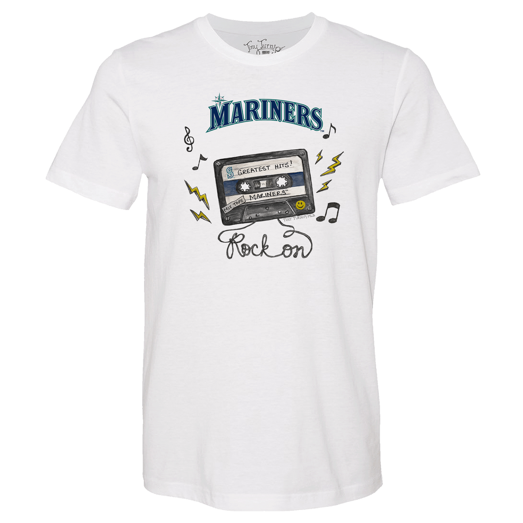 Seattle Mariners Mixtape Unisex Tee Shirt