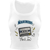 Seattle Mariners Mixtape Crop Tank