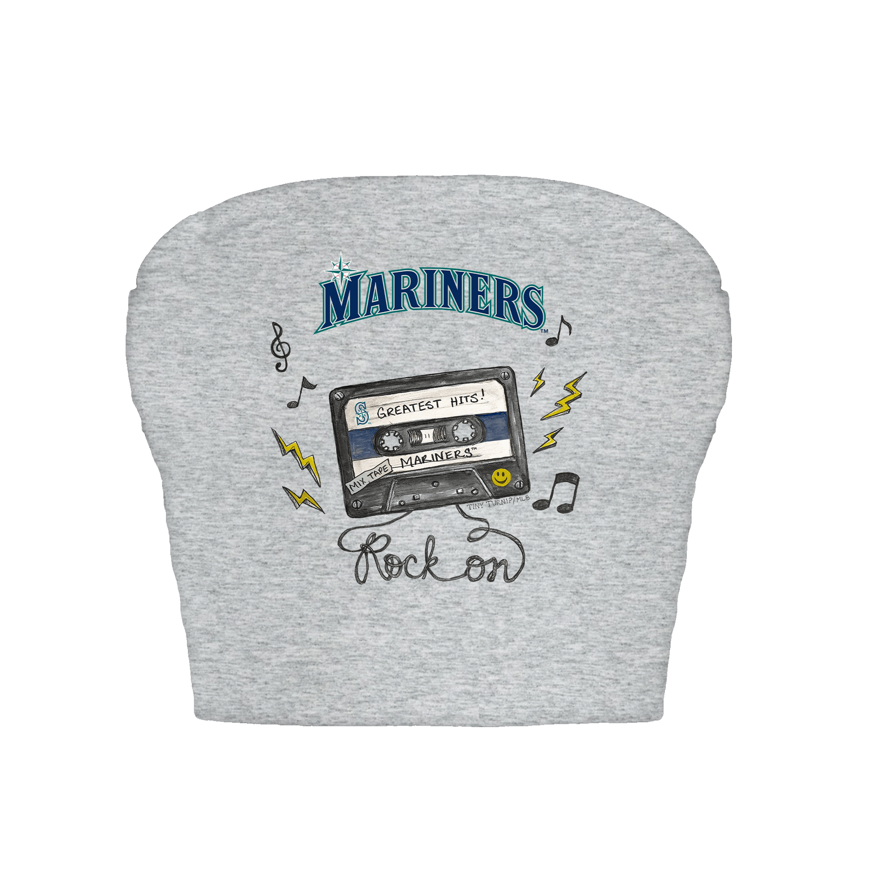 Seattle Mariners Mixtape Crop Tube Top