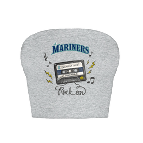 Seattle Mariners Mixtape Crop Tube Top