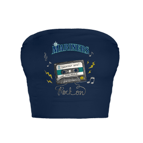 Seattle Mariners Mixtape Crop Tube Top