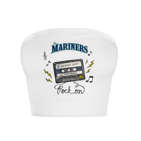 Seattle Mariners Mixtape Crop Tube Top